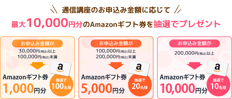 抽選でamazonギフト券がもらえる たのまなバレンタインキャンペーン開催中 ヒューマンアカデミー高松校