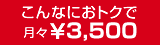 こんなにおトクで月々￥3,500