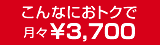 こんなにおトクで月々￥3,700