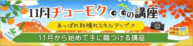 11月チューモクの講座