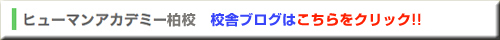 ヒューマンアカデミー柏校　校舎ブログ