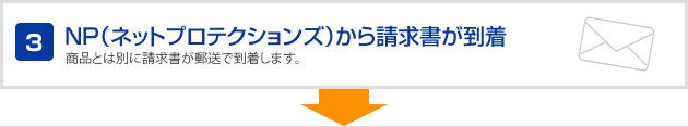 3.NP（ネットプロテクションズ）から請求書が到着