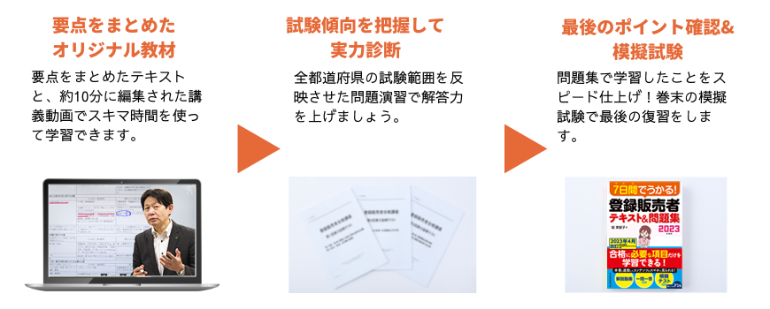 登録販売者資格取得講座|通信教育講座で資格なら「たのまな
